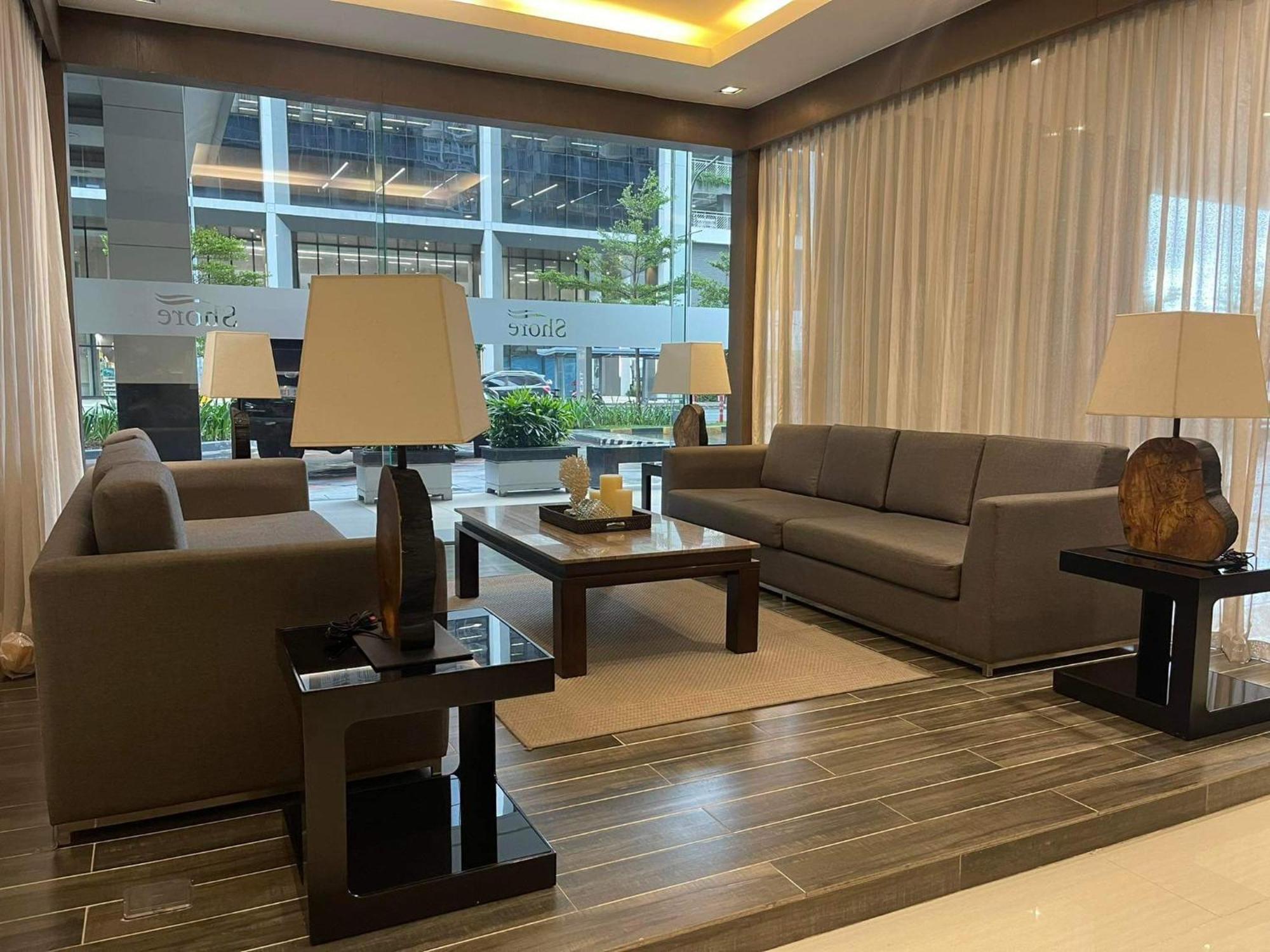 Shore 1 & 3 Residences Moa 1Br With Balcony By Darpm Manila Exterior photo